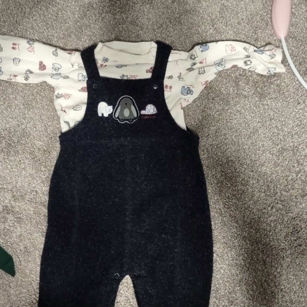 Vintage Oshkosh baby overalls 6-9 months